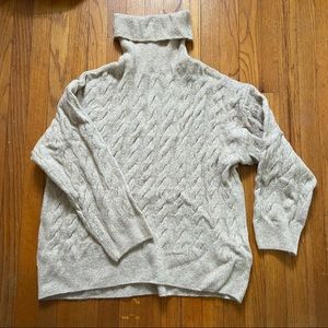 H&M oversized turtleneck sweater